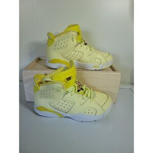 Air Jordan 6 Retro Dynamic Yellow  Size 1Y